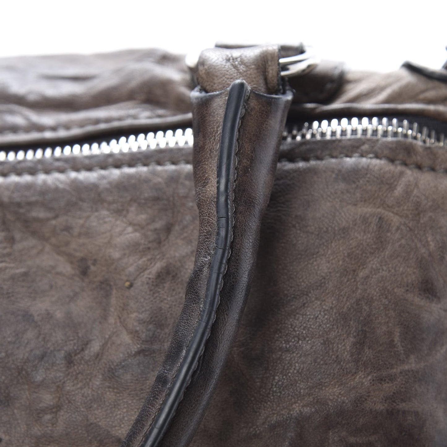 Tumbled Sheepskin Medium Pandora Charcoal