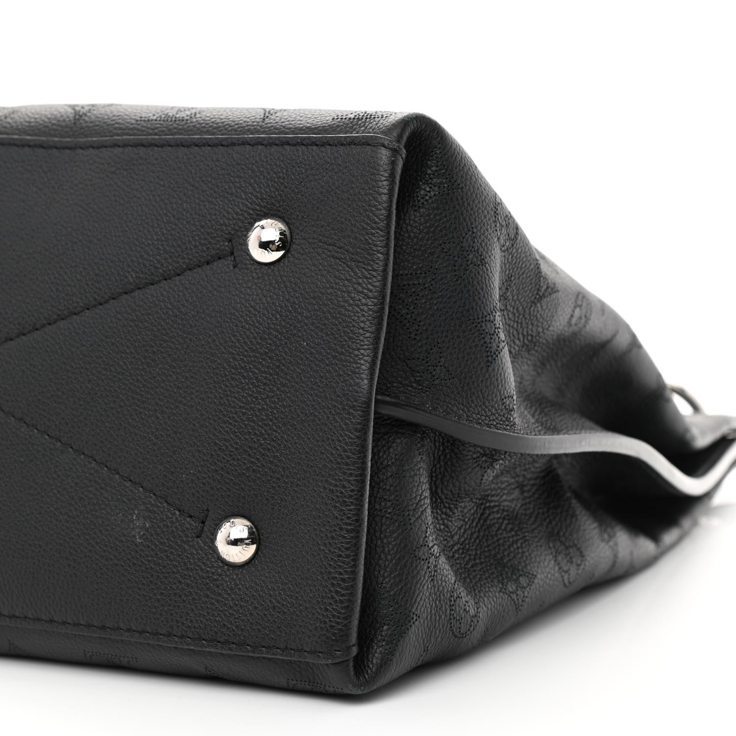 Louis Vuitton Mahina Carmel Hobo Black 9 of 11