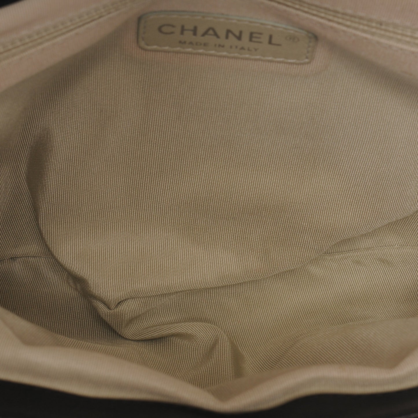 Lambskin Chain Around Medium Messenger Bag Black