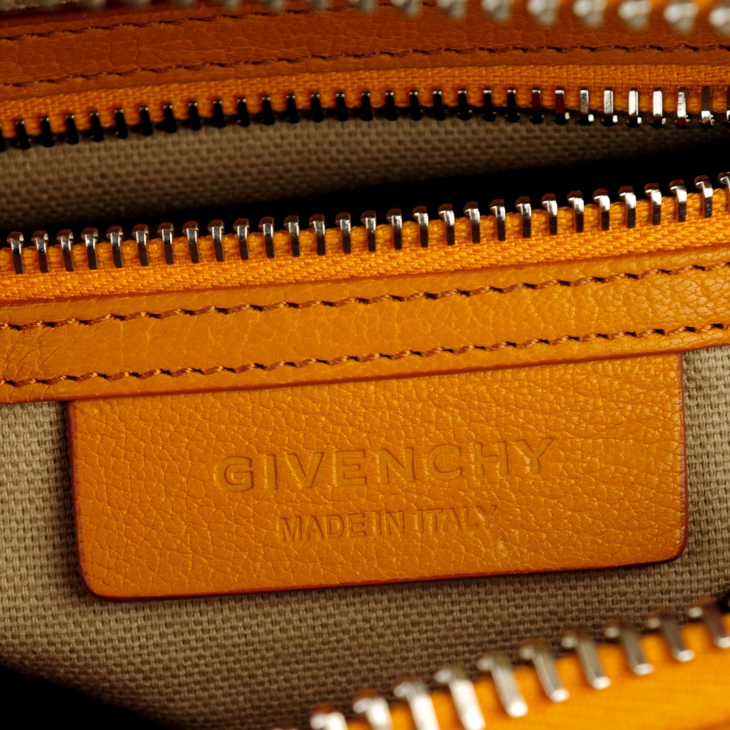 Sugar Goatskin Mini Antigona Rust