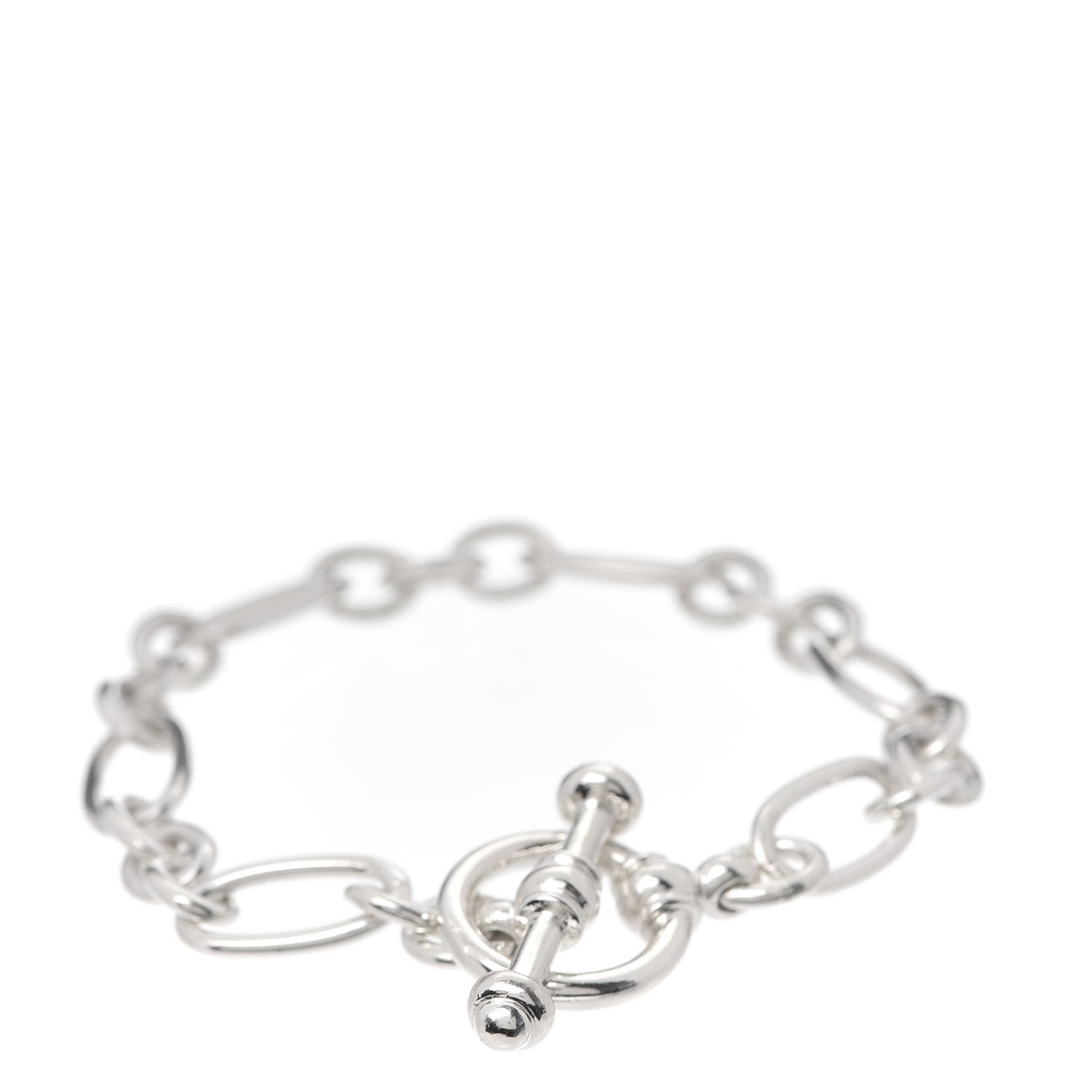 Tiffany Sterling Silver Paloma Picasso Toggle Chain Link Bracelet 3 of 4