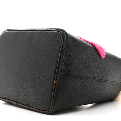 Louis Vuitton Calfskin Teddy NeoNoe MM Black 11 of 13