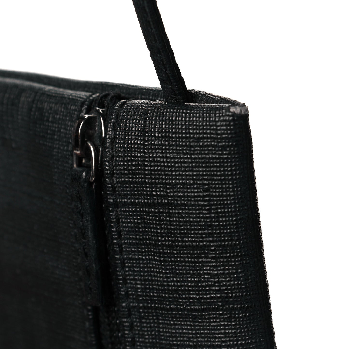 Mesh Glazed Fabric FF 1974 Tote Black