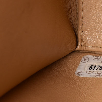 Chanel Caviar Stitched Jumbo Single Flap Beige 8 of 20