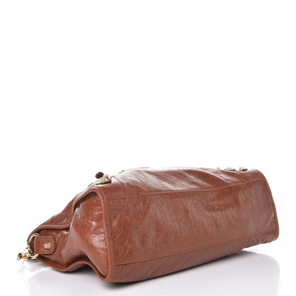 Balenciaga Agneau Giant 12 Gold Hardware City Marron Cognac 4 of 7