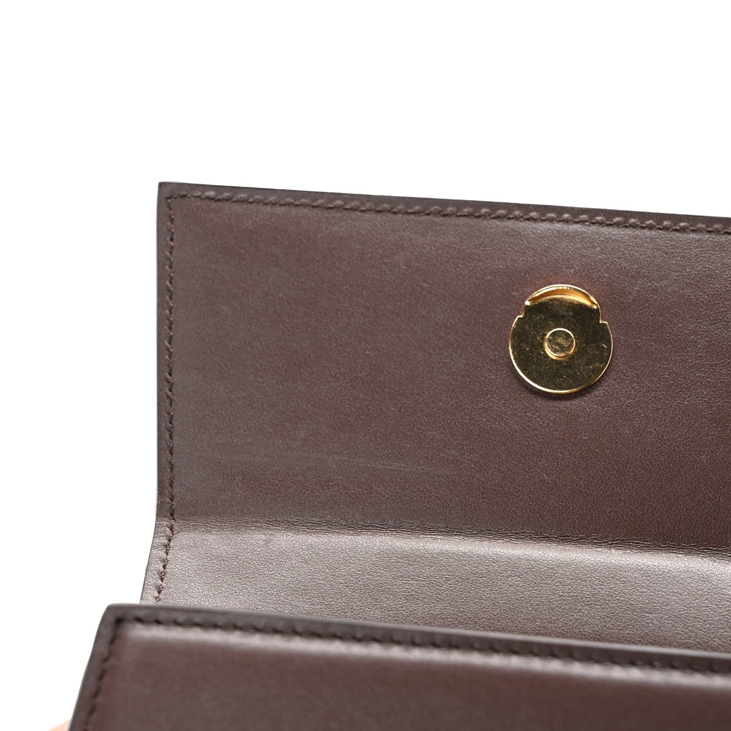 Smooth Calfskin Le Chiquito Moyen Brown