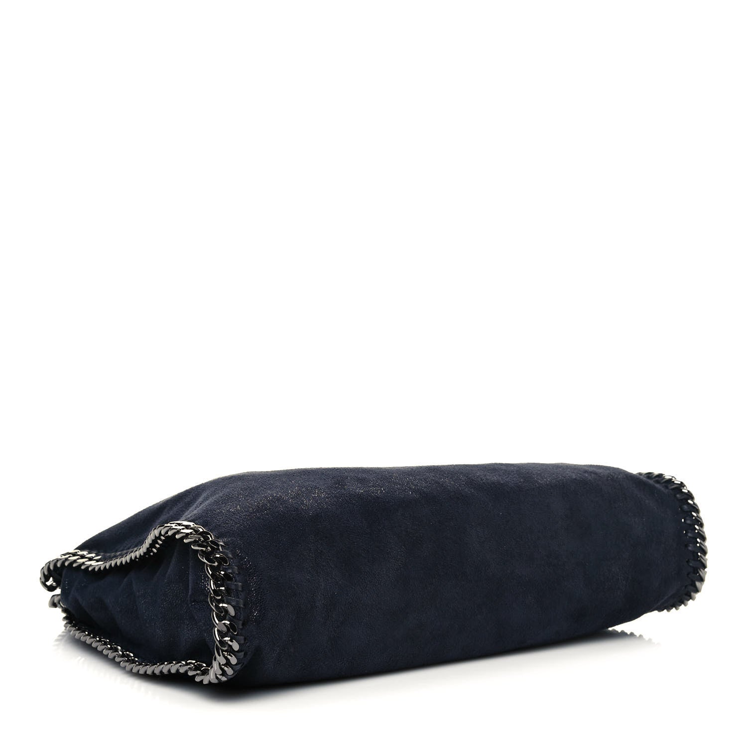 Stella McCartney Shaggy Deer Falabella Fold Over Tote Navy 4 of 13