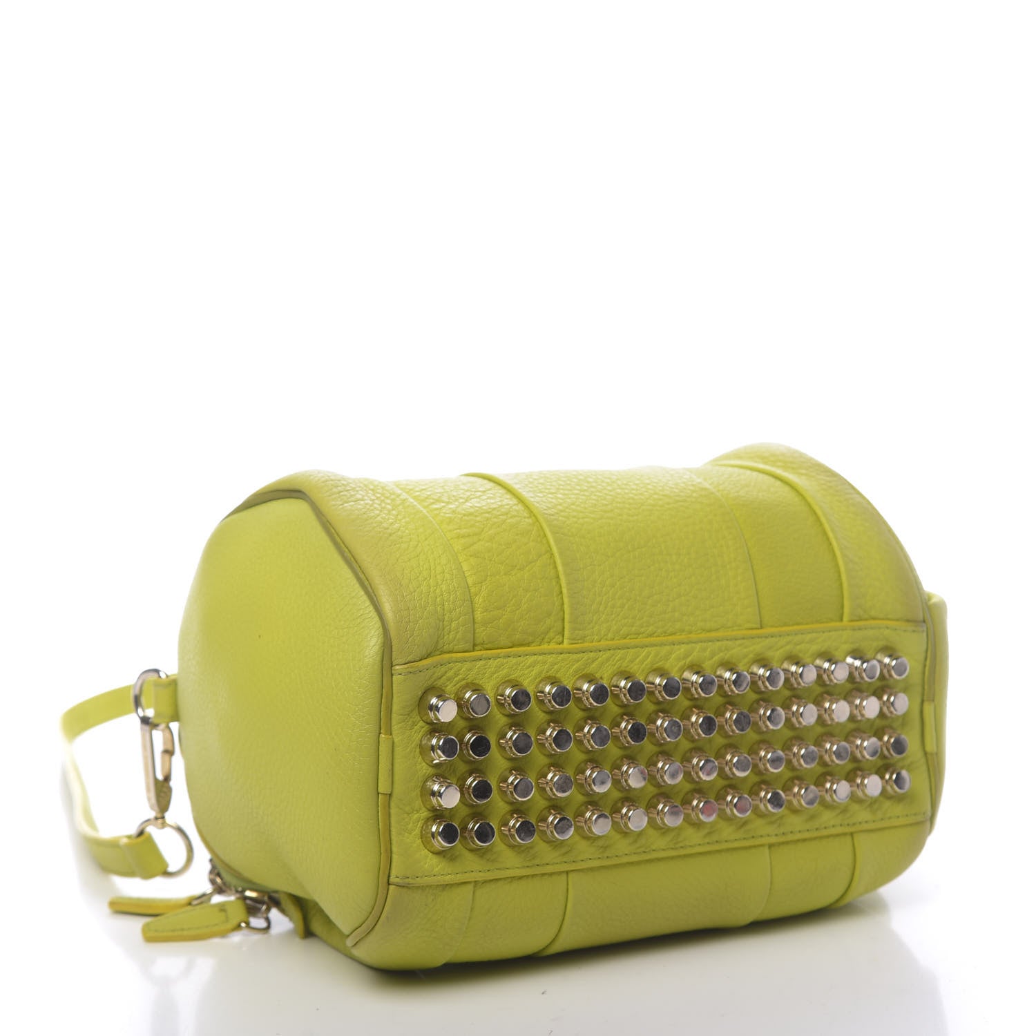 Alexander Wang Pebbled Lambskin Rockie Acid Pale Gold Hardware 4 of 22