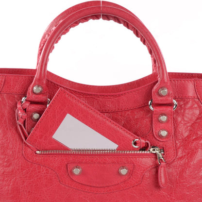 Balenciaga Agneau Giant 12 Silver Hardware City Rose Thulian 10 of 11