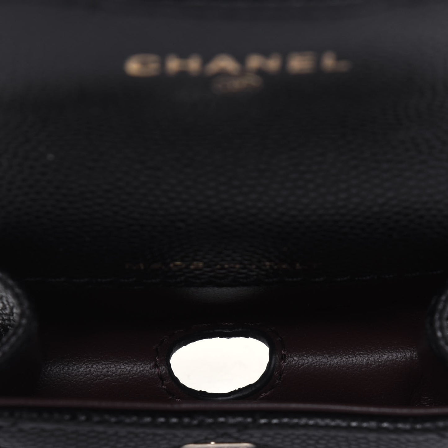 Caviar Quilted Airpods Pro Case Black