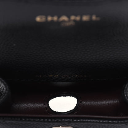 Chanel Caviar Quilted Airpods Pro Case Black 5 of 13
