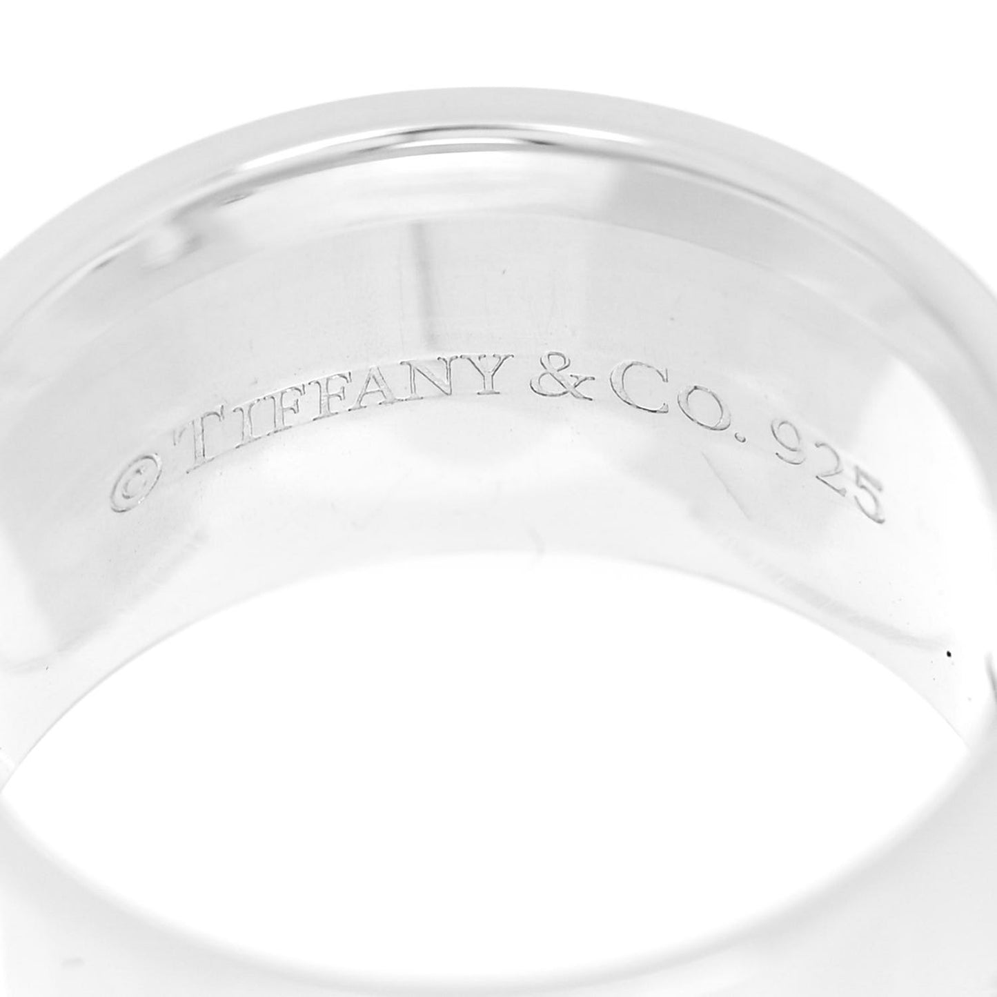 Sterling Silver Diamond Wide Locks Band Ring 47 4