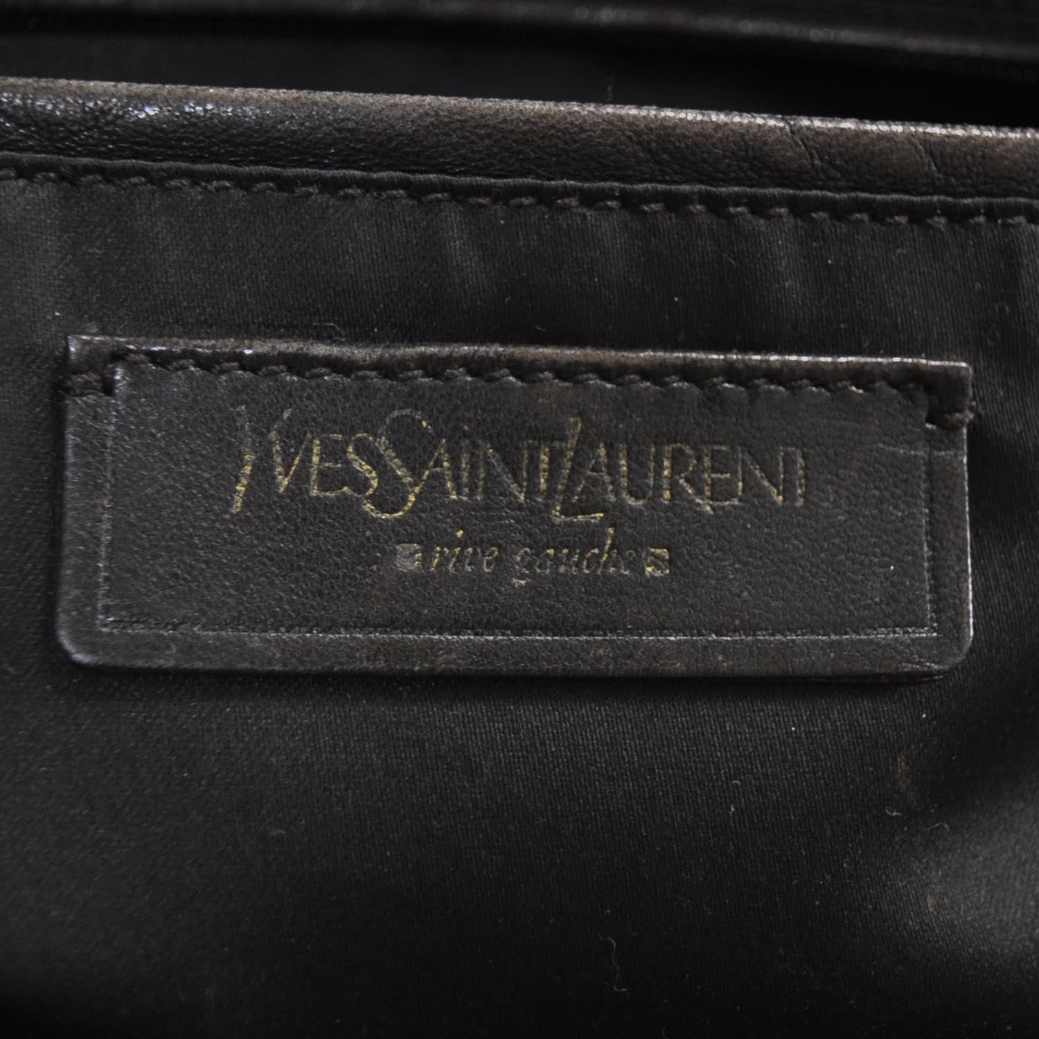 Saint Laurent Leather Large Muse Ivory 8 of 12