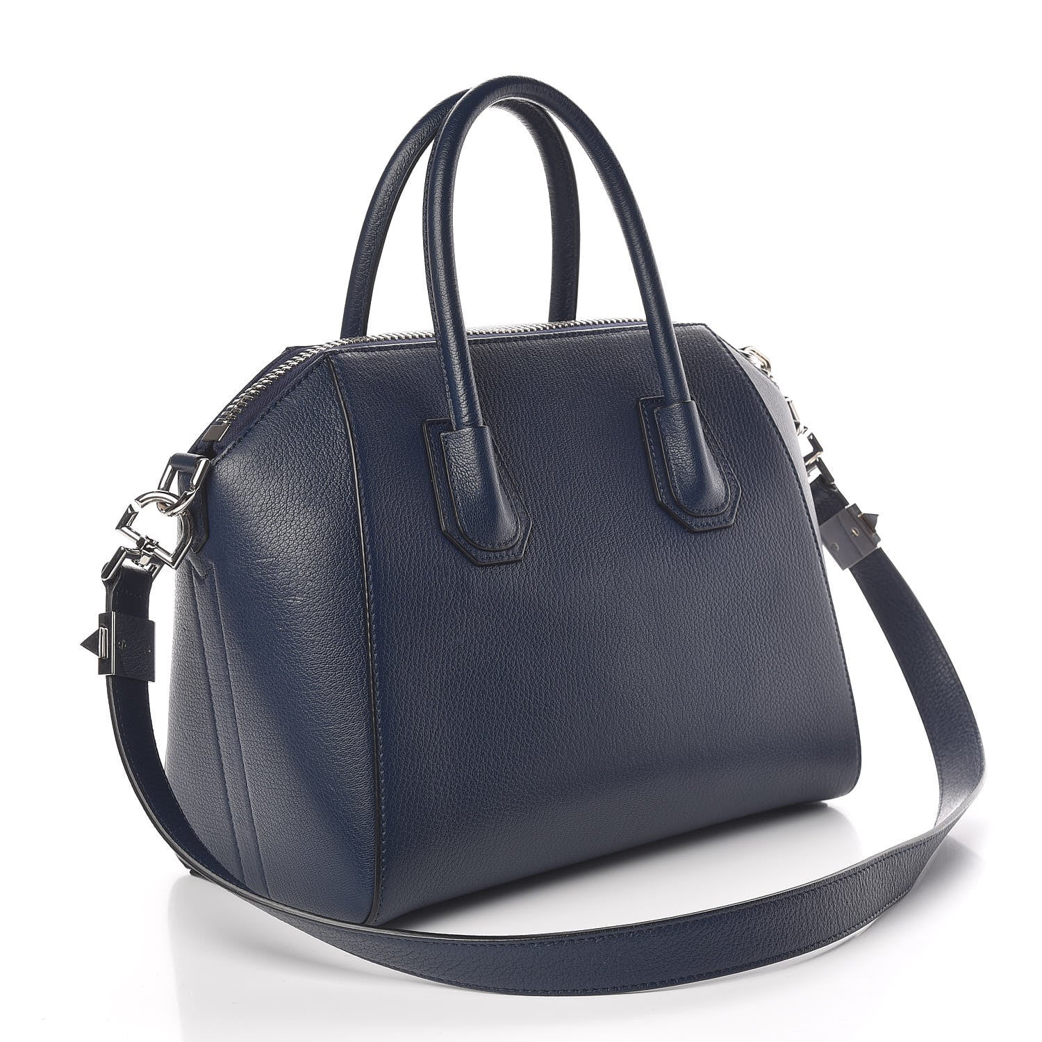 Givenchy Sugar Goatskin Small Antigona Night Blue 3 of 14