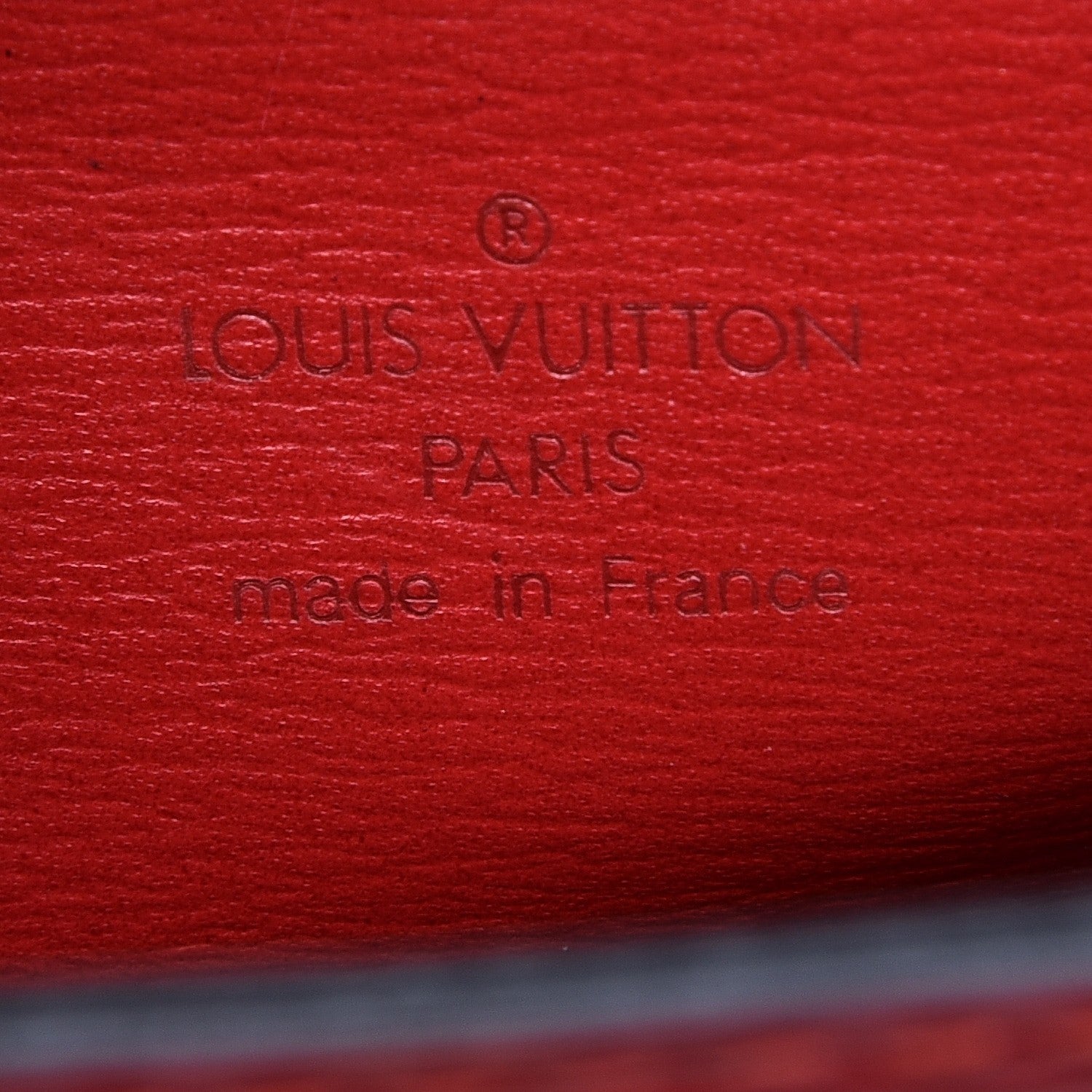 Louis Vuitton Epi Malesherbes Red 6 of 11