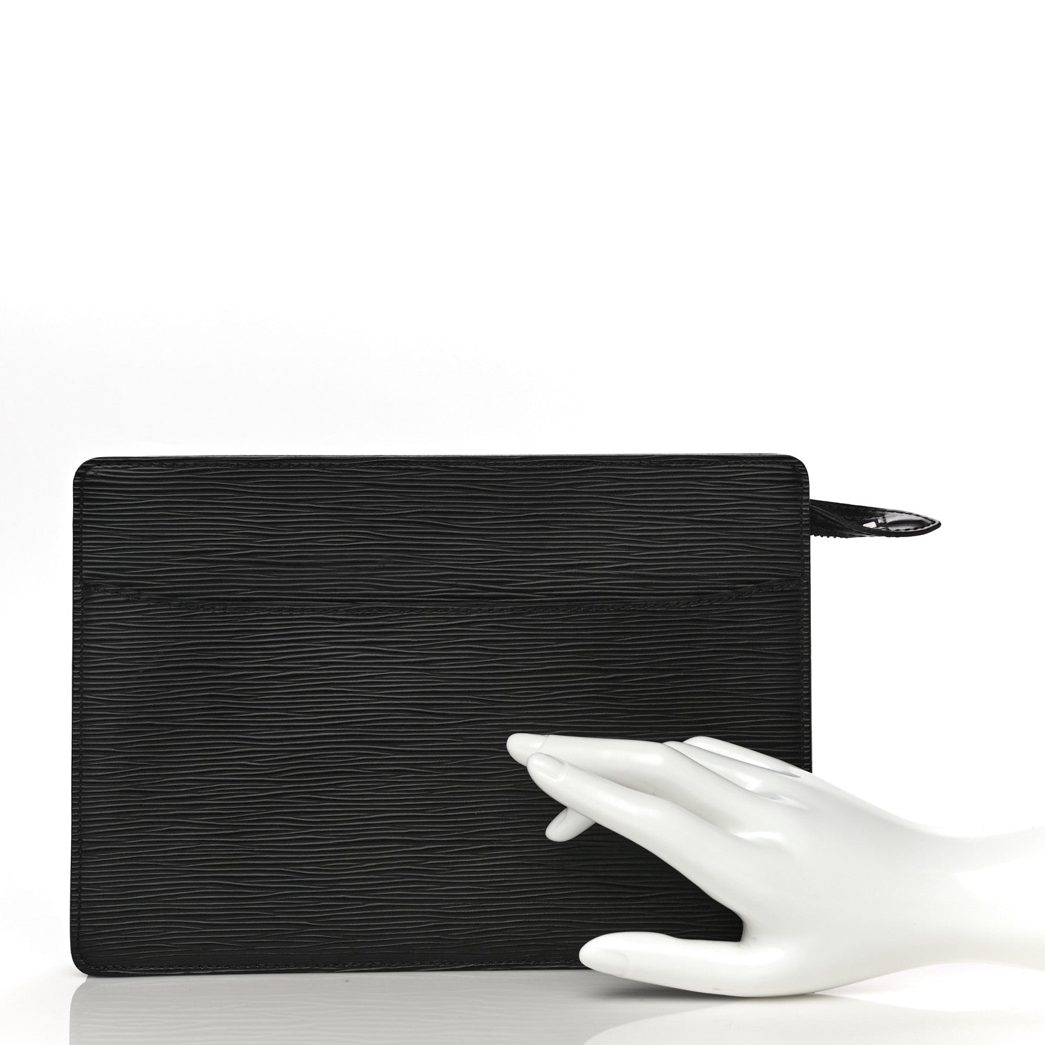 Louis Vuitton Epi Pochette Homme Clutch Black 2 of 14