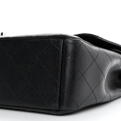 Chanel Caviar Quilted Maxi Double Flap Black 10 of 14