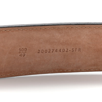 Fendi Cuoio Romano FF Belt 100 40 Black 3 of 11