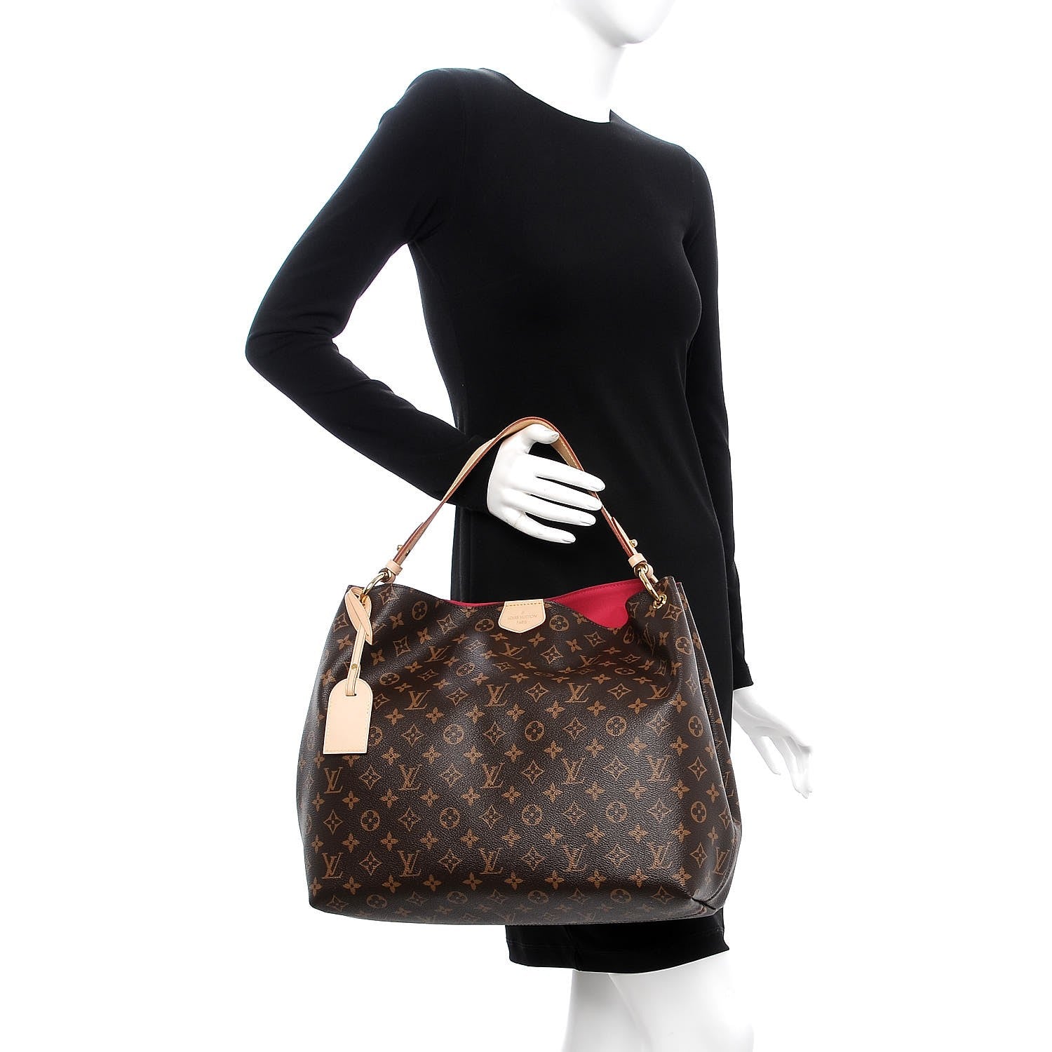 Louis Vuitton Monogram Graceful MM Pivoine 2 of 9