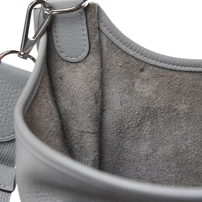 Hermes Taurillon Clemence Evelyne III PM Gris Mouette 14 of 17