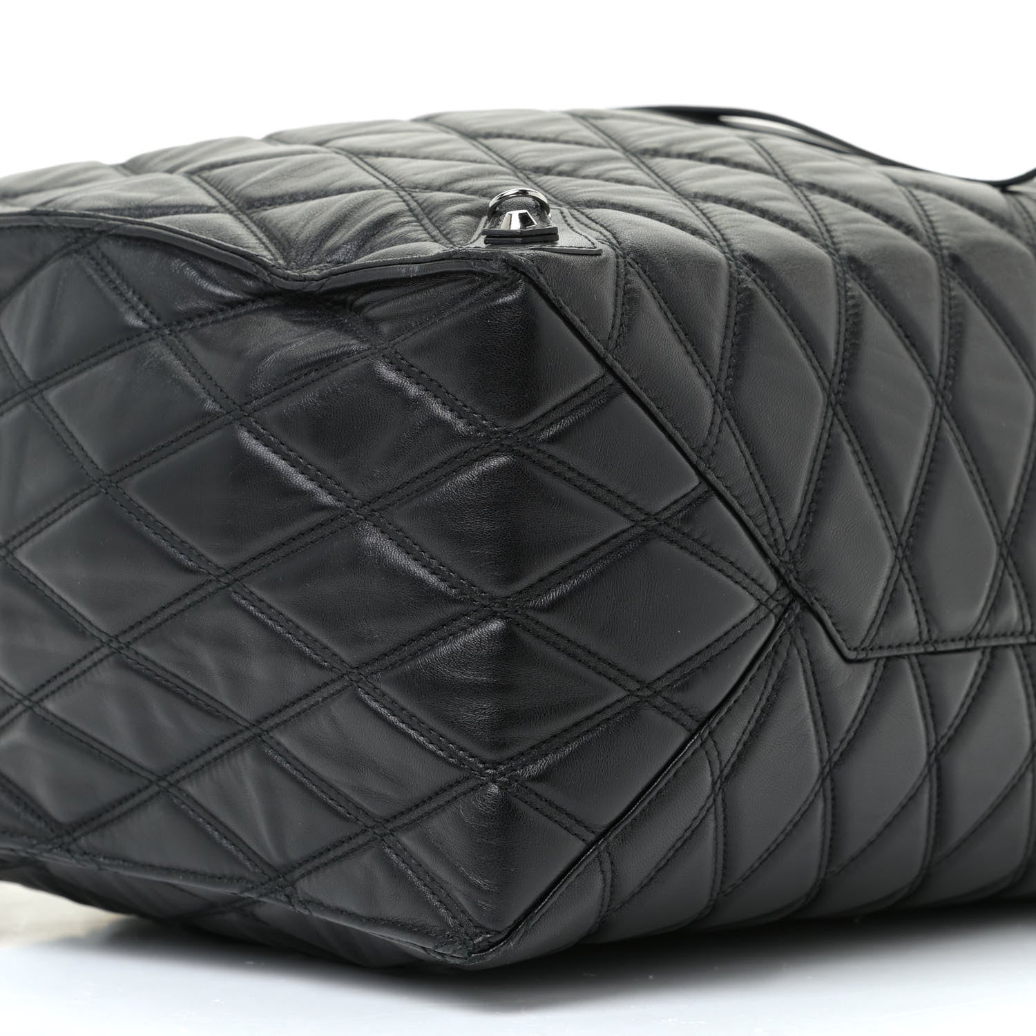 Balenciaga Veau Quilted Papier A4 Tote Black 5 of 11