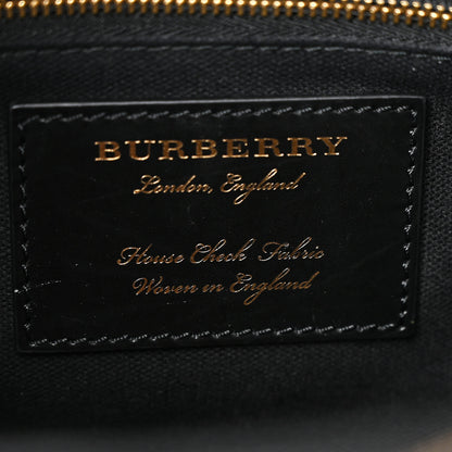Burberry Derby Calfskin House Check Medium Camberley Black 7 of 12