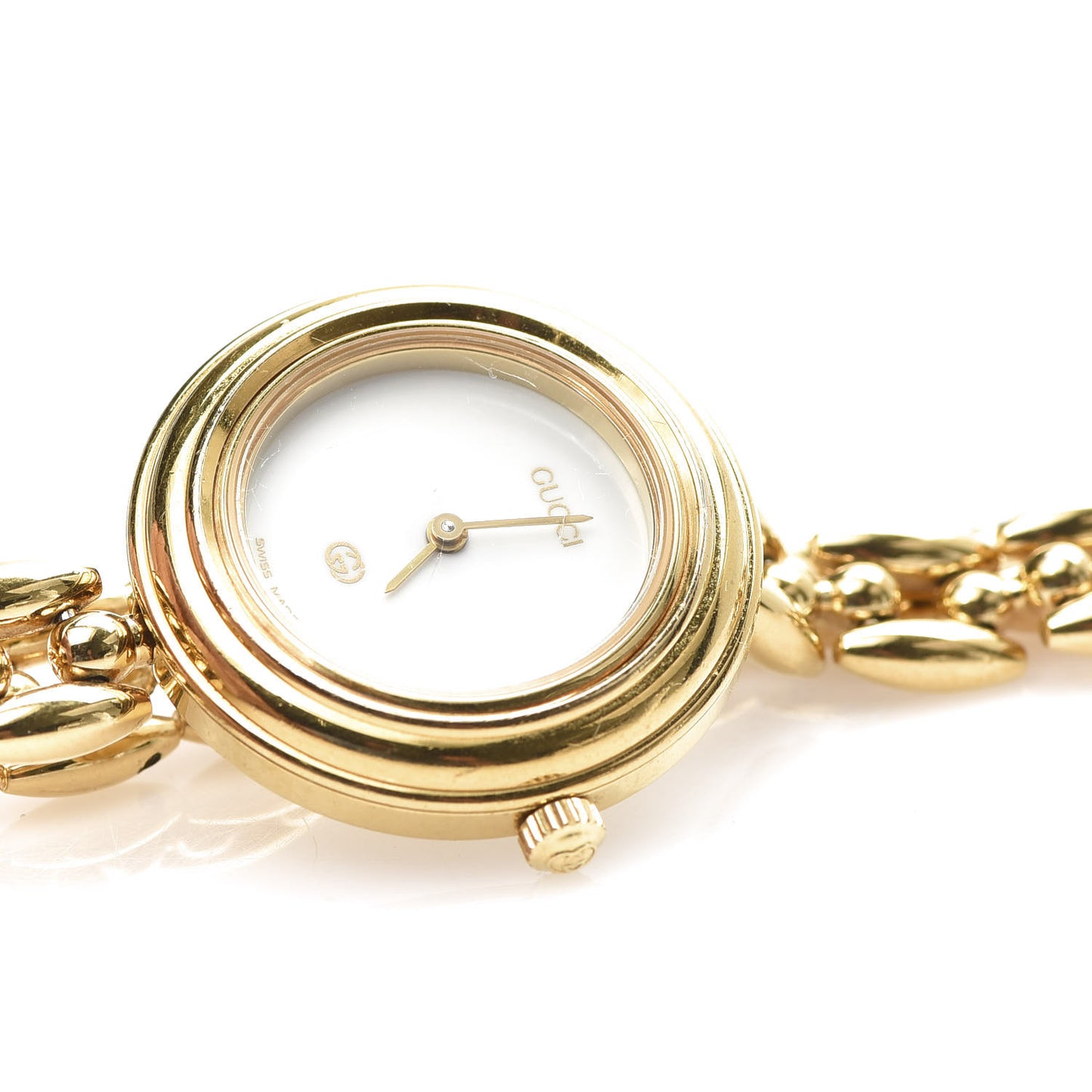 Stainless Steel 26mm Rice Link Interchangeable Bezel Quartz Watch