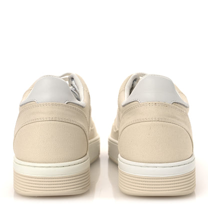 Chanel Cotton Sneakers 40 Light Beige White 6 of 11
