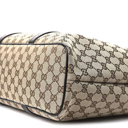 Gucci GG Monogram Large Joy Tote Bag Dark Brown 9 of 9