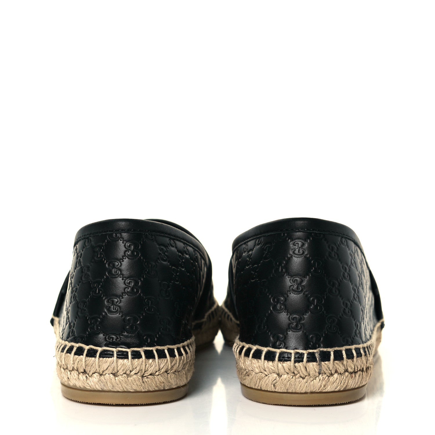 Gucci Microguccissima Signature Espadrilles 38 Black 5 of 9
