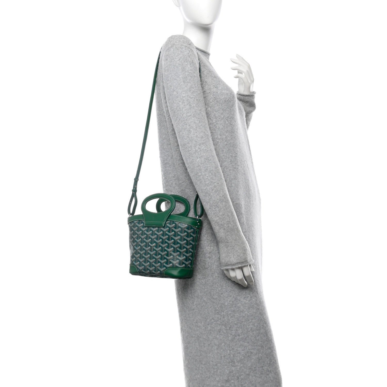 Goyard Goyardine Beluga Mini Green 2 of 11