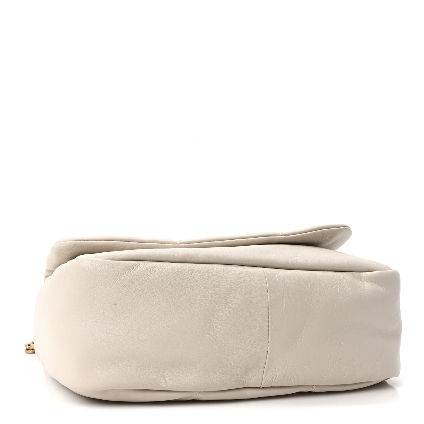 Lambskin Matelasse Monogram Medium Jamie 4.3 Crema Soft