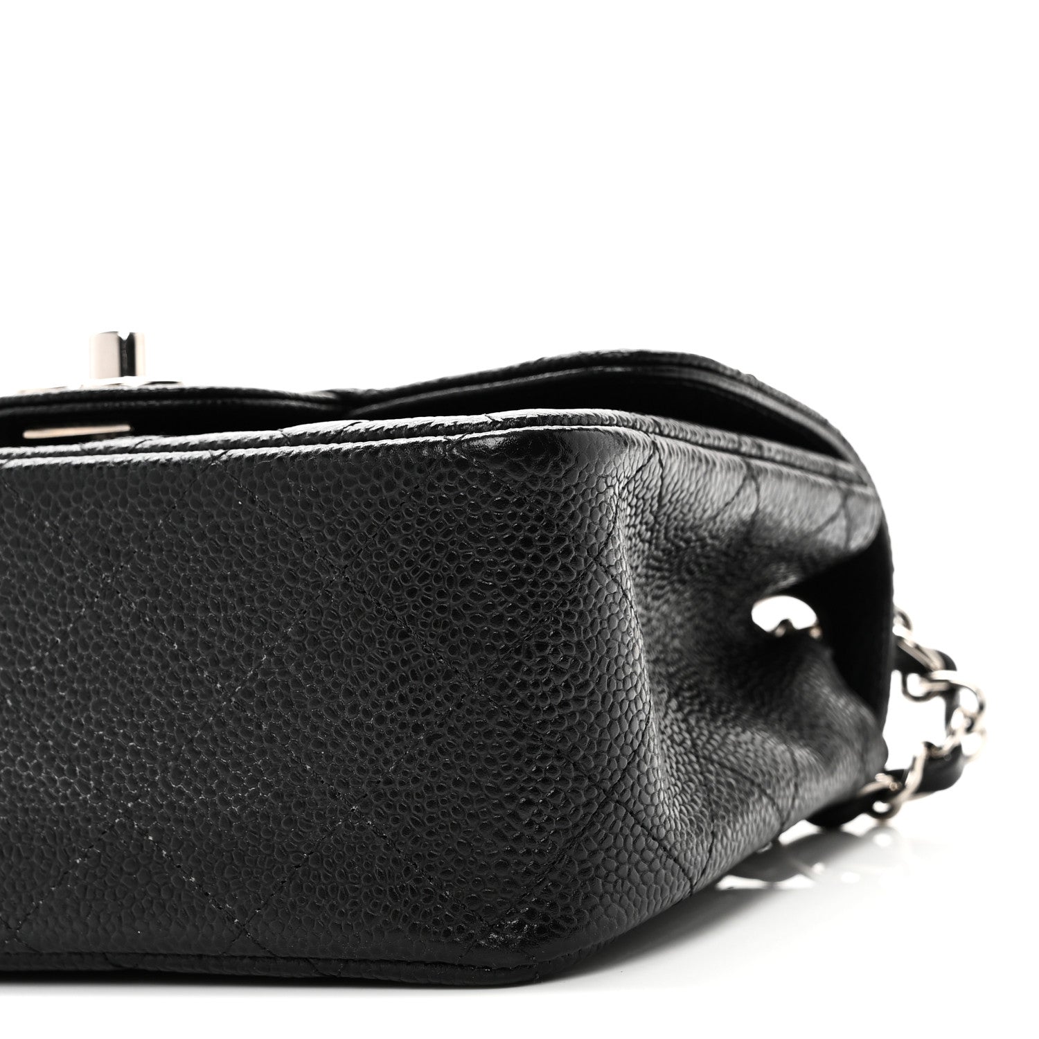 Chanel Caviar Quilted Mini Square Flap Black 10 of 10