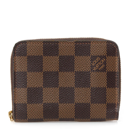 Louis Vuitton Damier Ebene Zippy Coin Purse 1 of 9