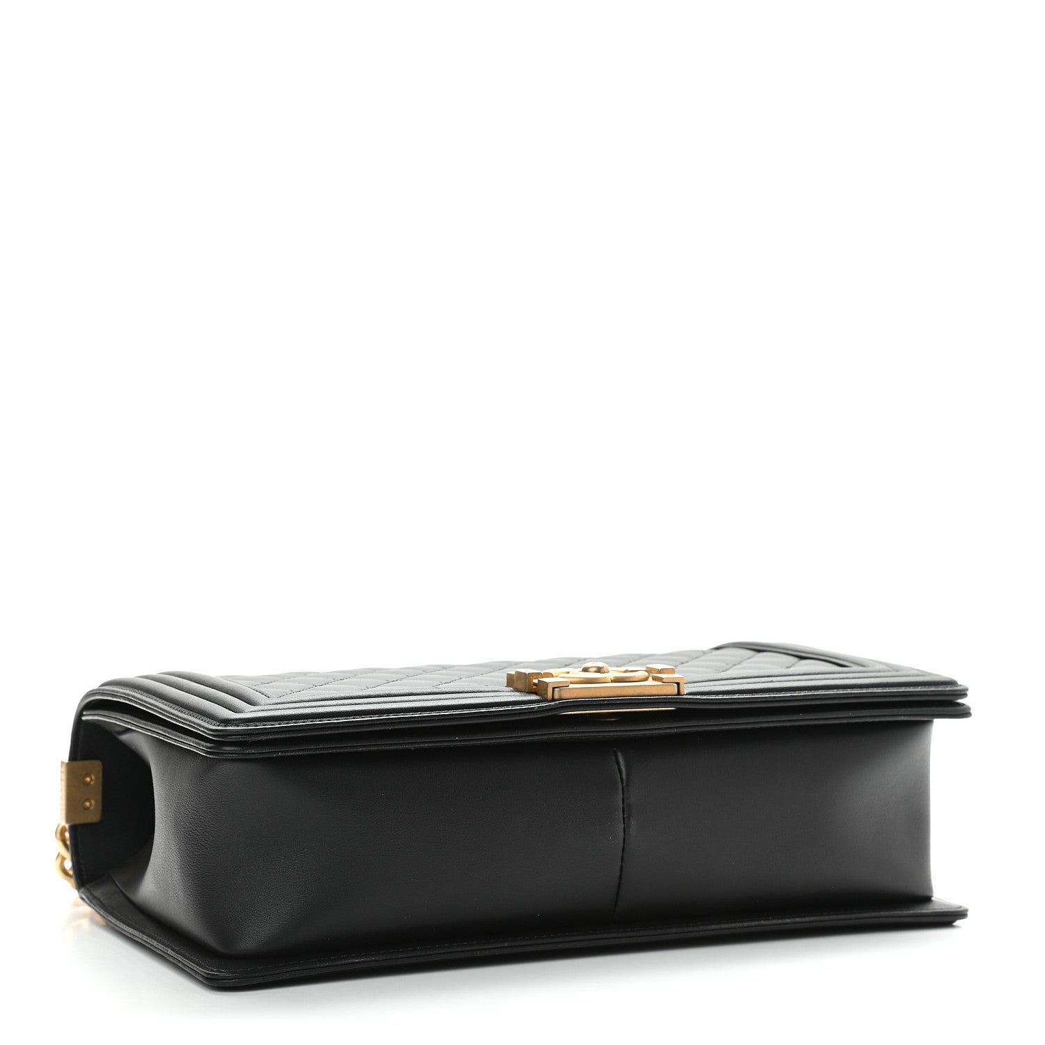 Chanel Calfskin Quilted New Medium Boy Flap Black 6 of 15