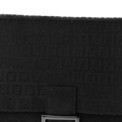 Fendi Zucchino Mama Baguette Black 8 of 10