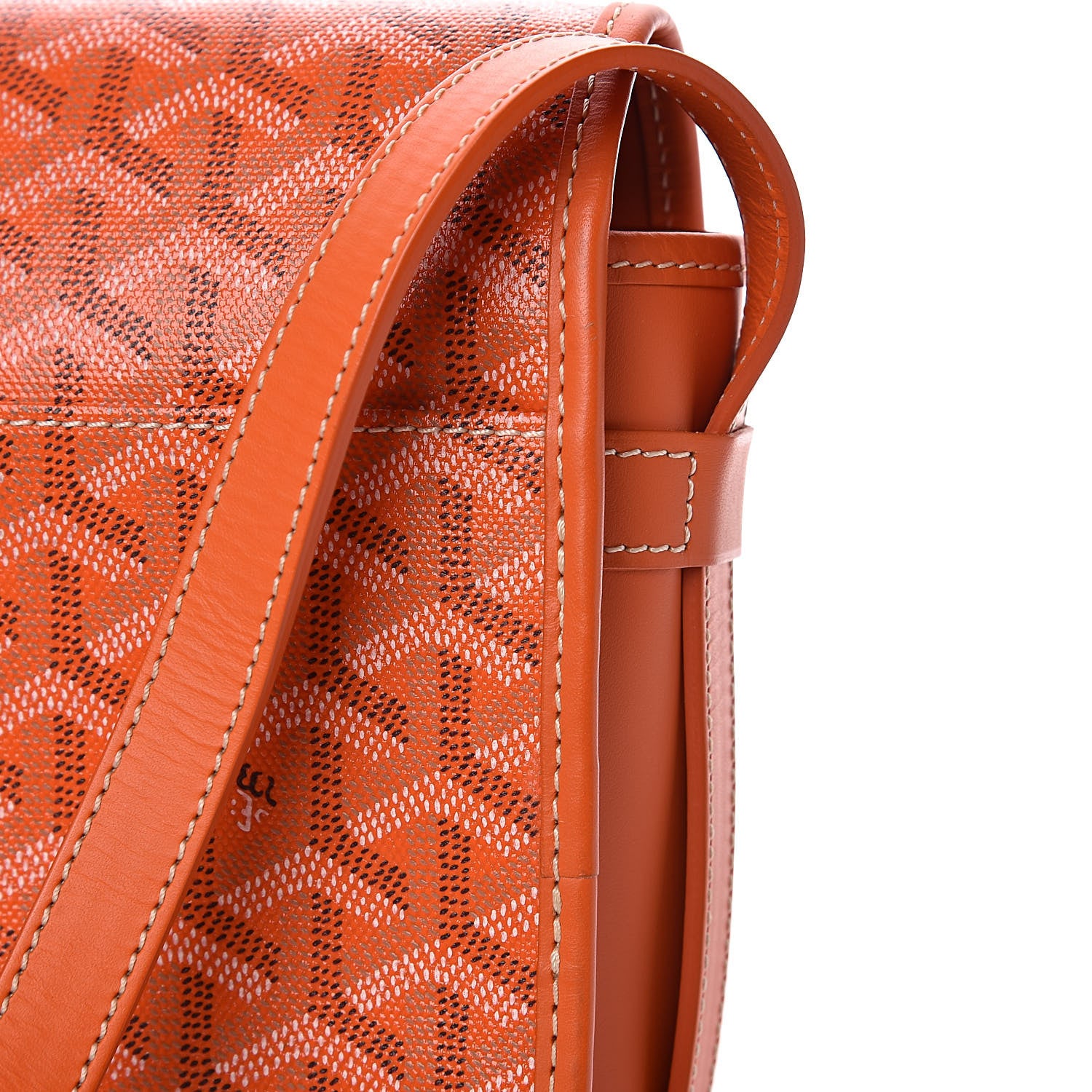 Goyard Goyardine Belvedere II MM Messenger Bag Orange 12 of 12