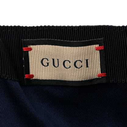 Gucci Monogram Web Baseball Hat XL Beige Blue 8 of 9