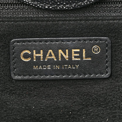 Chanel Caviar Large Studded Deauville Tote Black 6 of 14
