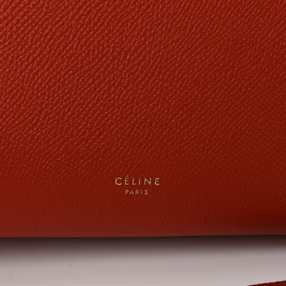 Celine Grained Calfskin Micro Belt Bag Fox Red 7 of 10
