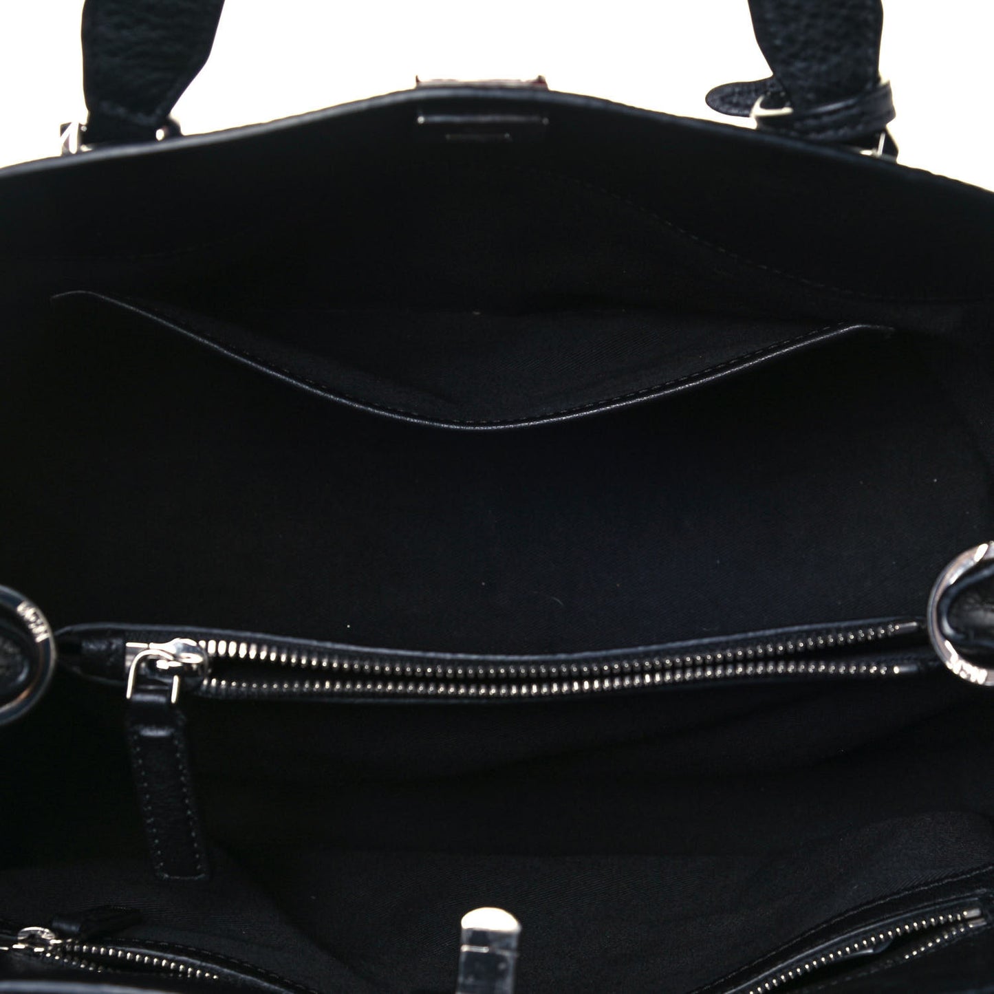 Calfskin Ottomar Monogram Large Essential Tote Black