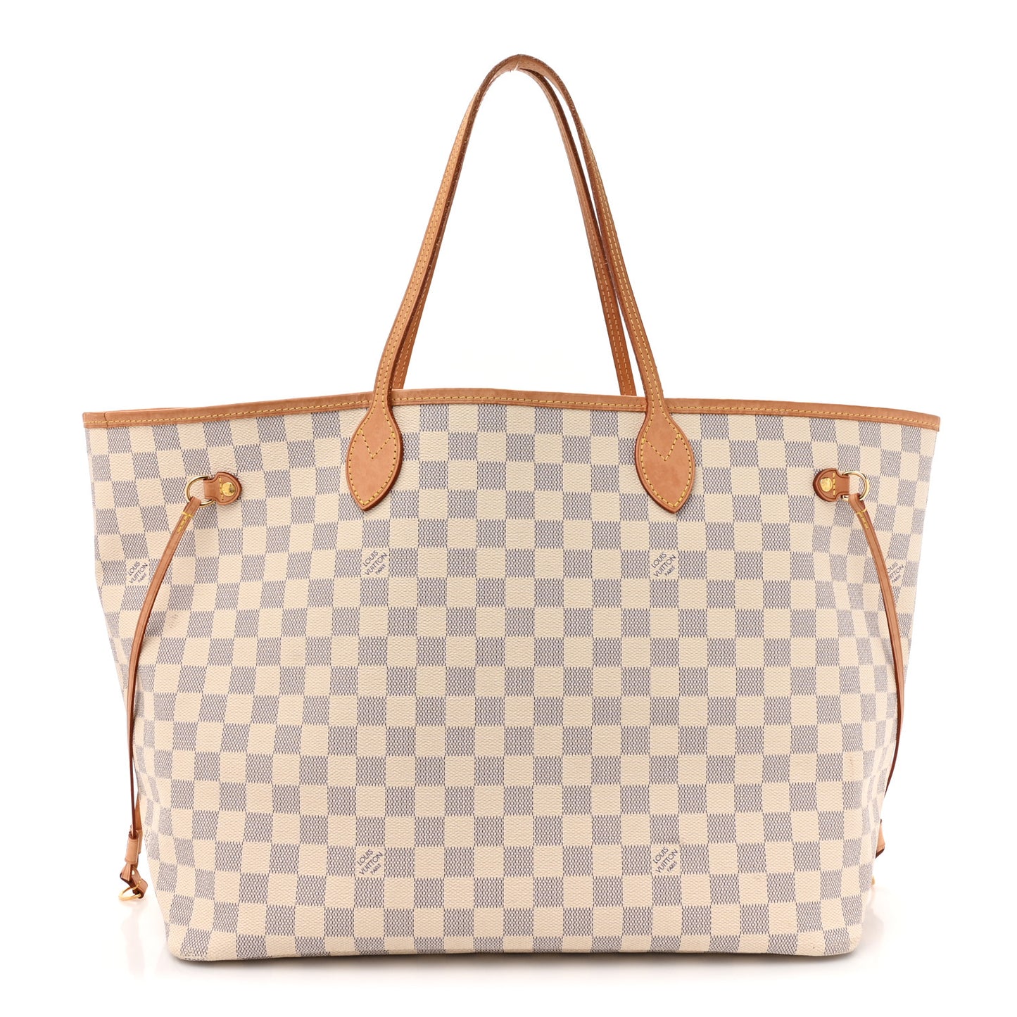 Damier Azur Neo Neverfull GM Rose Ballerine