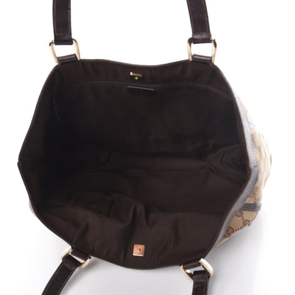 Gucci Monogram Abbey D Ring Tote Dark Brown 5 of 11