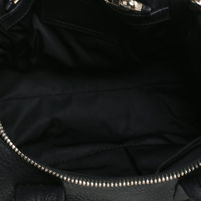 Alexander Wang Pebbled Leather Rockie Black w Pale Gold Hardware 7 of 7