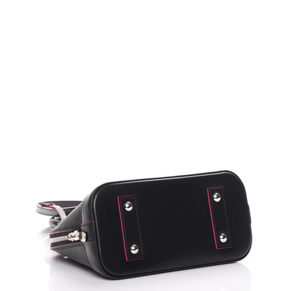 Louis Vuitton Epi Alma BB Black Hot Pink 5 of 8