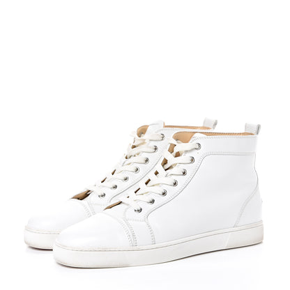Christian Louboutin Calfskin Mens Louis Flat Sneakers 41.5 White 3 of 14