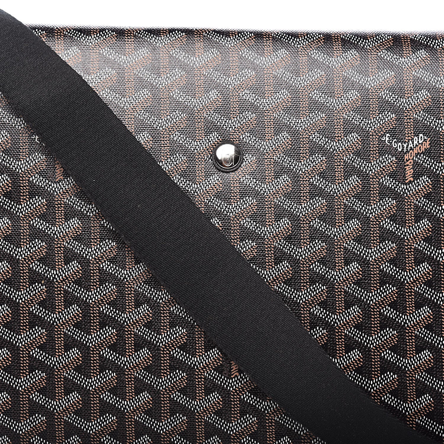 Goyard Goyardine Capetien Messenger Bag Black 9 of 9