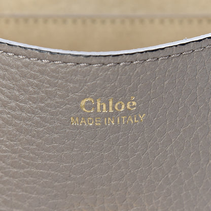 Chloe Grained Lambskin Mini Drew Shoulder Bag Motty Grey 5 of 10