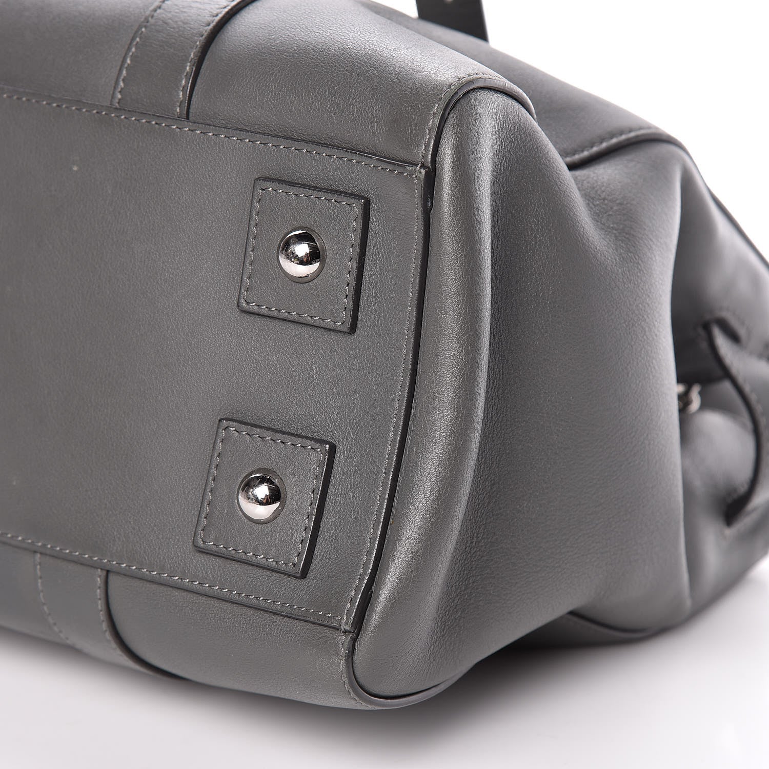 Mulberry Silky Calfskin Bayswater Double Zip Tote Pavement Grey 6 of 9