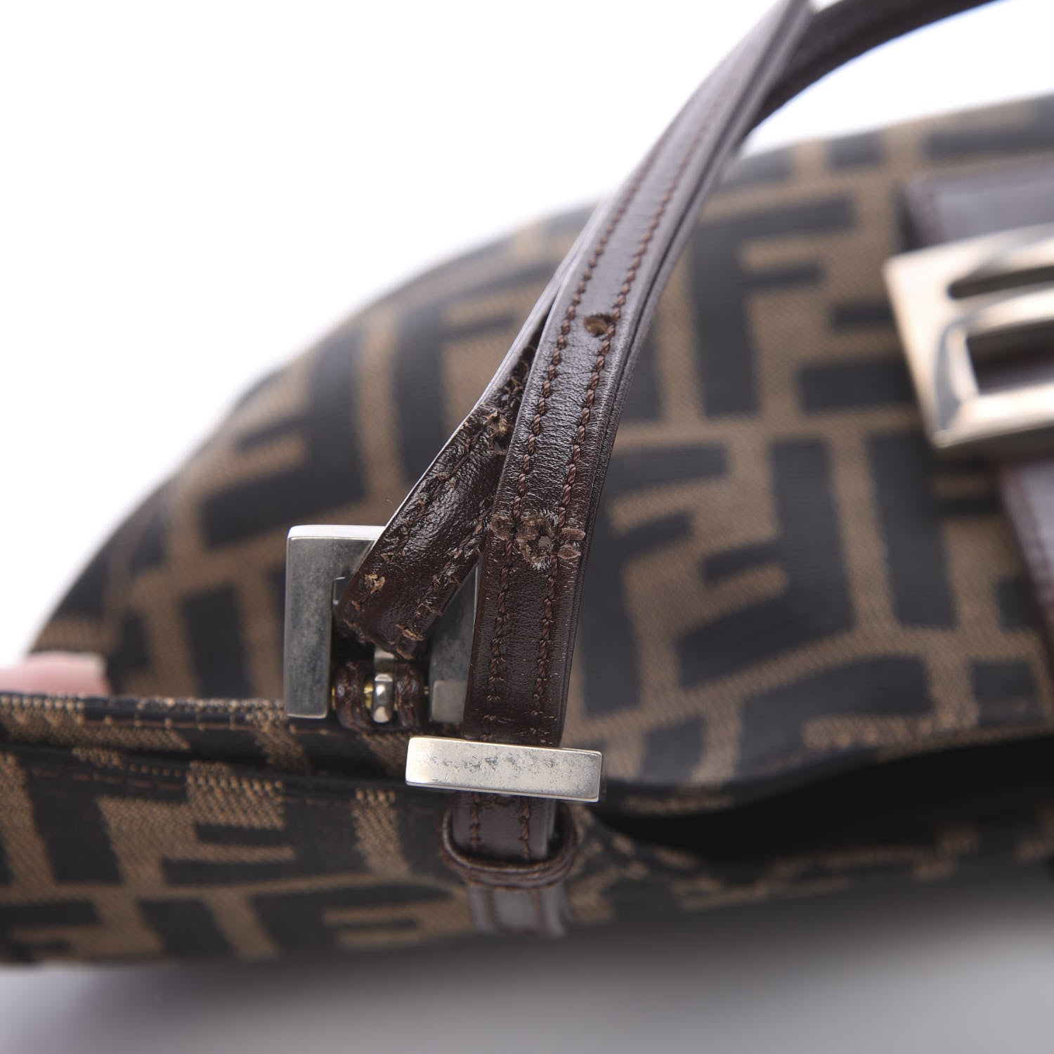 Fendi Zucca Tote Tobacco 9 of 12